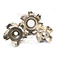 Fraiseuse à face MFWN900R-D80-27-5T-M, fraise à coque indexable pour plaquettes WNMU080608 90 °   Usinage CNC d'angle de précision