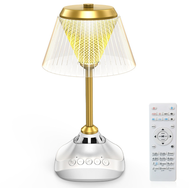 Wholesale Quran Learning Speaker Muslim Islamic Mosque Prayer Player Desk Lamp Quran Speaker Party Gifts