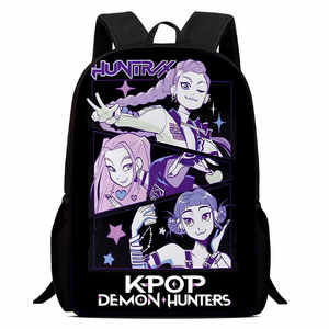 Mochila HUNTRIX Girl K POP Kpop Demon Hunters para niños y niñas, mochila escolar con estampado de anime, bonita mochila escolar para estudiantes - Product Image 5