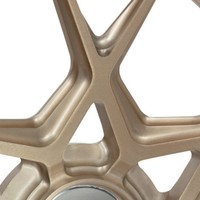 Jantes monobloc forgées en bronze brossé à mailles géométriques de 20 pouces pour Bentley Rolls-Royce, berlines ultra-luxe