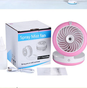CE RoHS ventilador de nebulización/<span class=keywords><strong>Amazon</strong></span> superventas fantasía USB ventiladores eléctricos con agua pulverizada - Product Image 5