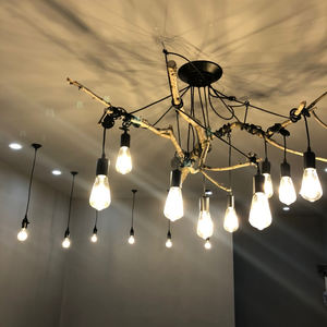 Plafonnier LED suspendu au style d'une <span class=keywords><strong>araignée</strong></span>, <span class=keywords><strong>ampoules</strong></span> edison, design moderne nordique, luminaire décoratif d'intérieur, nouveau modèle - Product Image 5