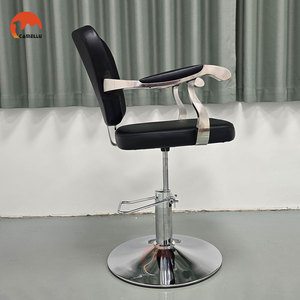 Poltrona da Barbiere Idraulica con Bottoni Diamantati per Spa, Salone di Bellezza e <span class=keywords><strong>Parrucchiere</strong></span> - Product Image 3