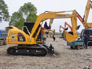 Máquina Excavadora Komatsu PC70 Importada de Japón, Excavadora de Cadenas en Venta a Precio Económico - Product Image 4