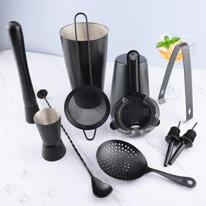 Ensemble de <span class=keywords><strong>shaker</strong></span> à cocktail en acier inoxydable Mixology Ensemble de <span class=keywords><strong>bar</strong></span> <span class=keywords><strong>professionnel</strong></span> pour mélange de boissons, maison, <span class=keywords><strong>bar</strong></span>, fête - Product Image 3