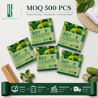 Sachet d'emballage pour café filtre imprimé numériquement sur mesure avec valve, pochette à trois soudures latérales, sacs pour café en film alimentaire haute barrière