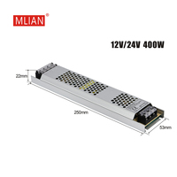 Offre Spéciale Alimentation LED S-10-5 Prix Usine 5V 2A 10W DC 50/60Hz Fréquence 5A Courant Rail DIN 400W 60W Puissance de Sortie