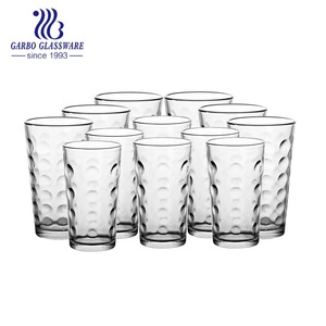Juego de vasos de cóctel de zumo de agua de 13 oz, juego de 18 piezas, mezcla de Highball de cristal, 6 Rock - Product Image 5