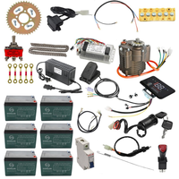 Kit Motor Brushless Torsi Tinggi Plc 72v 1000w dengan Pengontrol untuk Go Kart dan Golf Cart Grosir
