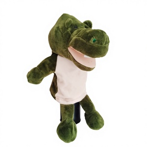 Marionette a Mano di Animali in Peluche, Giocattoli Interattivi Genitore-Figlio per Racconti nella Scuola Materna con Bocca Apribile, 30-35cm - Product Image 2