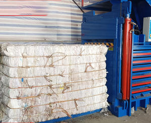 Empacadora de papel de desecho completamente automática de estación de basura, máquina de prensa empacadora de plástico hidráulica para ropa vieja - Product Image 5