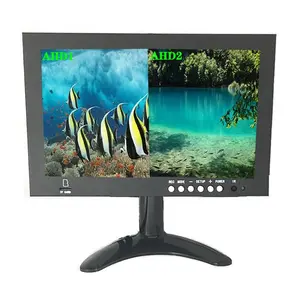 Truck Tractor AHD1080P 2CH Split Screen 9 inch Car Video Recording Monitor 128G TF Card Built-In Dvr Monitor CCTV Industrial