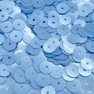 Matte màu <span class=keywords><strong>Sequins</strong></span> không thể cưỡng lại Bạc sequin <span class=keywords><strong>TRIM</strong></span> <span class=keywords><strong>Pet</strong></span> spangle sequin với quyến rũ irradiance pháp thêu - Product Image 1