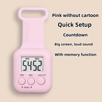 Minuterie d'étude Pomodoro personnalisable pour enfants, minuterie magnétique de compte à rebours Google, chronomètre, minuterie numérique intelligente pour la productivité, minuterie de cuisine