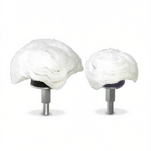 Tampon de polissage en coton Fervi Mushroom avec tige, lot de 2 - Product Image 2
