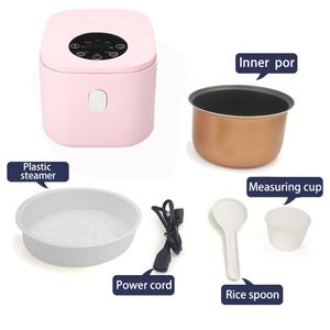 Cuisinière à riz numérique multifonctionnelle pour la maison, petite taille, 2,5 L - Product Image 6