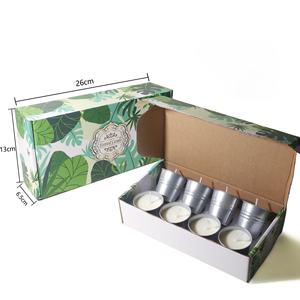 Velas Aromáticas de Cera de Soya con Aroma a Hierba de Limón, Hechas a Mano, Ecológicas, Regalo de Acción de Gracias para Bares y Festividades - Product Image 2
