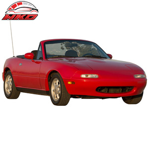 พรมปูพื้นรถยนต์สำหรับ Mazda Miata MX-5 ปี 90-97 แบบกำมะหยี่สีเบจ ซ้าย-ขวา 2 ชิ้น - Product Image 2