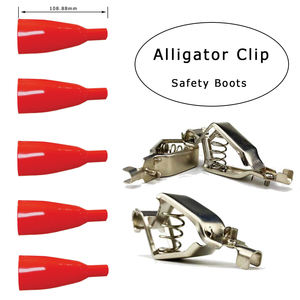 Tùy chỉnh kích thước kiểm tra Alligator <span class=keywords><strong>Clip</strong></span> mùa xuân cá <span class=keywords><strong>Clip</strong></span> leo <span class=keywords><strong>Clip</strong></span> cáp cao su - Product Image 3
