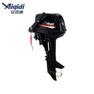 AIQIDI CE Approved 9.8hp Gasoline Powered Engine Outboard 12L Fuel Tank 2 Stroke 2 Cylinders Boat Motor