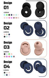 4 حجم السيليكون النوم حماية السمع الحد من الضوضاء سدادات الأذن للنوم - Product Image 6