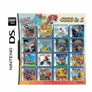 4300/482 In 1 Game Cartridge Ndsl Multicart Game Pack Kaart Voor Nplan Ds/Nds/Ndsl/Ndsi/3ds/2ds Xl/Ll