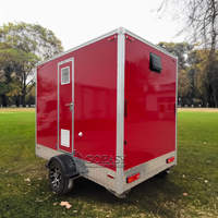Bonne vente Luxe Portable Toilettes Remorque Mobile WC Voiture Toilette Fabriqué en Chine Adulte Salle de bain de luxe pour l'extérieur