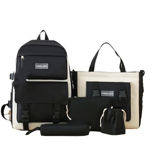 MKW3026 Set di Zaini Scolastici 5 in 1 Personalizzati Economici, Zaini Impermeabili per Viaggi e Attività all'Aperto, Zaini Sportivi Casual per Ragazze - Product Image 1