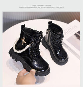 Stivali da <span class=keywords><strong>bambina</strong></span> inverno nuovi stivali per bambini <span class=keywords><strong>stivaletti</strong></span> in pelle per bambine - Product Image 3