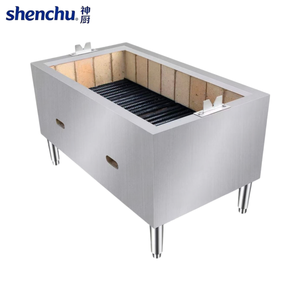 <span class=keywords><strong>Asador</strong></span> de Lechones a la Brasa Comercial, Parrilla de Carbón de Acero Inoxidable para Asar Lechones Crujientes para Banquetes - Product Image 2