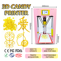Impresora 3D de Dulces, Venta al por Mayor de Fábrica, Impresora 3D para Chocolate, Alta Precisión, Extrusión Estable, Equipo de Impresión de Alimentos Personalizado DIY