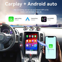 Écran tactile de navigation 13,8'' pour Nissan 370Z 2009-2021, autoradio, stéréo de voiture, Carplay sans fil, lecteur multimédia de voiture, unité principale