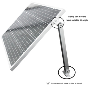 Có Thể Điều Chỉnh Hỗ Trợ <span class=keywords><strong>PV</strong></span> Năng Lượng Mặt Trời Mặt Đất Cơ Sở Kệ Đứng Tấm Pin Mặt Trời 30-60 Độ Gắn 1000W Chuyến Đi Năng Lượng Mặt Trời TP001-A AL6005-T5 - Product Image 2