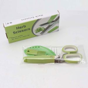 Tijeras de Cocina para Verduras, Juego de Tijeras para Hierbas con 5 Cuchillas y Funda, Superventas - Product Image 4
