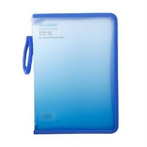 Transparent PP A4 Portable <b>File</b> Bag Large-Capacity Zippered Student Test Paper Document <b>Storage</b> Thickened Waterproof - Product Image 2