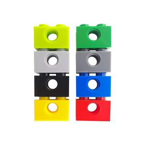 Ladrillo DIY de la mejor calidad, 1X2 agujeros, juguete de ensamblaje MOC para niños, bloques de construcción No.<span class=keywords><strong>3700</strong></span>, juguetes al por mayor - Product Image 2