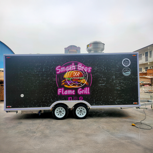 Camion de nourriture entièrement équipé pour la restauration Chariot à hot-dogs USA Remorque de nourriture personnalisée Restaurant MOBILE Cuisine Camion de nourriture Jus - Product Image 1