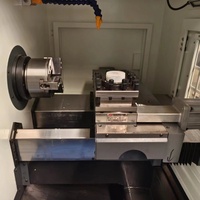 Tour CNC à lit plat numérique à broche unique H32I, haute précision, horizontal, 2 axes, commande GSK988T, portée de coupe 320 mm, petit modèle