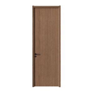 Puertas Interiores Minimalistas de MDF con Acabado, Apertura Manual, Diseño Decorativo para Dormitorio - Product Image 5