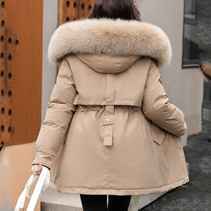 TONGYANG New Cotton Liner Warm Parka giacca impermeabile <span class=keywords><strong>donna</strong></span> Slim cappotto lungo <span class=keywords><strong>donna</strong></span> inverno grande pelliccia Parka con cappuccio <span class=keywords><strong>cappotti</strong></span> - Product Image 4