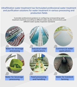 อุปกรณ์กรองน้ำแบบอัลตราฟิลเตรชั่น ระบบประปาส่วนกลางในชนบท น้ำใช้ในครัวเรือนขนาดใหญ่ - Product Image 6