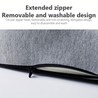 Coussin de siège de chaise confortable pour la sédentarité, en tissu à capuche antidérapant, doux pour la peau, en mousse à mémoire de forme, dernière vente