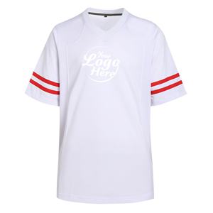 Camiseta de fútbol con estampado de sublimación, diseño personalizado, Camiseta deportiva para hombre que absorbe la humedad - Product Image 6