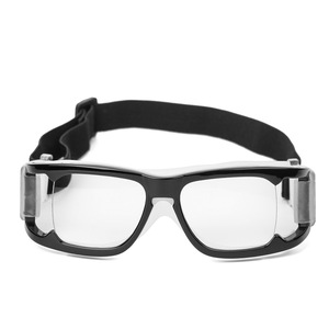 Lunettes de basketball à monture intégrale, verres en polycarbonate, anti-buée, protection sportive pour hommes - Product Image 1