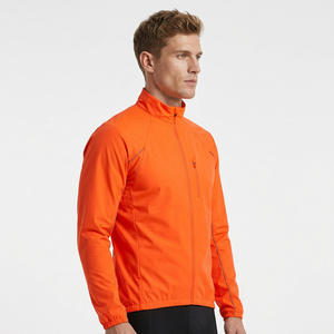 Chaqueta de Ciclismo WOSAWE Unisex Reflectante, Transpirable, Cortavientos, Ligera, 100% Poliéster, para Correr y Andar en Bicicleta - Product Image 4
