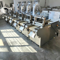 Droogfruit snijmachine, rode dadels in blokjes snijden, draagbare sinaasappelschil- en grapefruitschil-snijmachine, pecannoot snijmachine