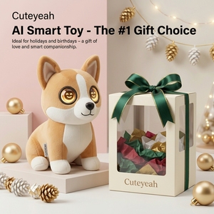 Peluche Premium de <span class=keywords><strong>Shiba</strong></span> Inu con IA, Juguete Interactivo que Habla, Muñeco de Perro, Regalo Sorpresa de Cumpleaños y Navidad, Set al por Mayor, Sorpresa de Desempaque - Product Image 1