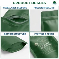 Sachets Mylar à fermeture éclair personnalisés en gros, imprimés en petites séries, avec barrière anti-odeur et impression brillante pour la vente en gros