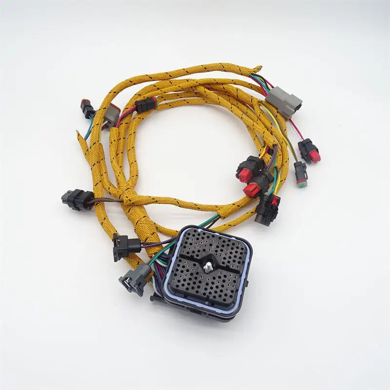 Excavator E320C E320D C 7C 9C11 C15 engine control unit test harness 381-2499198-2713