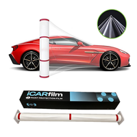 Film de protection de peinture automobile OEM personnalisé avec logo, en TPU PPF 8,5 mil, brillant, auto-réparant, rouleaux complets pour covering de voiture